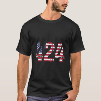 424 California Gebiedscode T-shirt