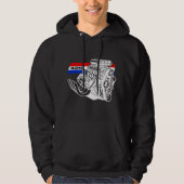 426 HEMI Blown V8 Engine Hoodie (Voorkant)