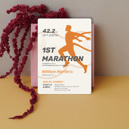 42.2km 1e Marathon-Post Marathonfeest Kaart