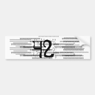 42 BUMPERSTICKER
