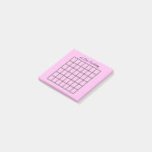 42 dagen Tracking roze plakbiljetten Post-it® Notes (Schuin)