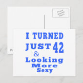 42 design briefkaart (Voorkant / Achterkant)