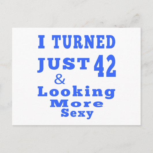 42 design briefkaart (Voorkant)