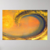 42. Golden Wave Poster (Voorkant)