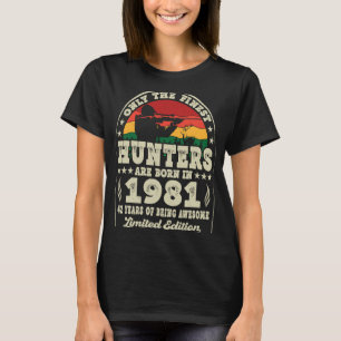 42 jaar 1981 - 42e jaar Oude Ouderjagers T-shirt