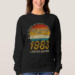 42 jaar oud 1983 Retro Geweldige 42e verjaardag ca Trui