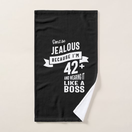 42 jaar oud - 42 jaar na geboorte Funny Gift Handdoek (Handdoek)