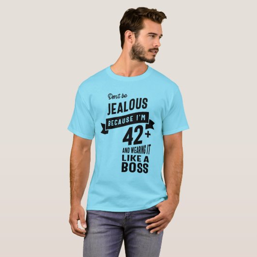 42 jaar oud - 42 jaar na geboorte Funny Gift T-shirt (Voorkant volledig)