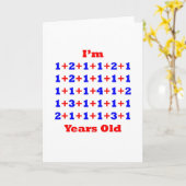 42 jaar oud! kaart (Gele Bloem)