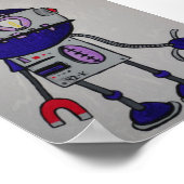 42-k ...de coolste robot in de melkweg poster (Hoek)