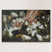 42 Katten en Kittens  schilderen Kunstdieren Kinde Legpuzzel (Horizontaal)