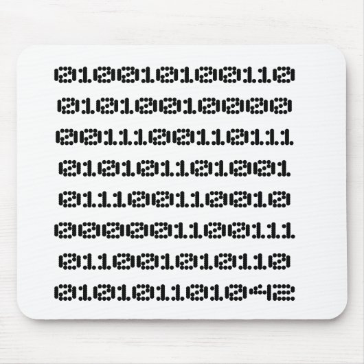 42: nagenoeg binaire muismat (Voorkant)