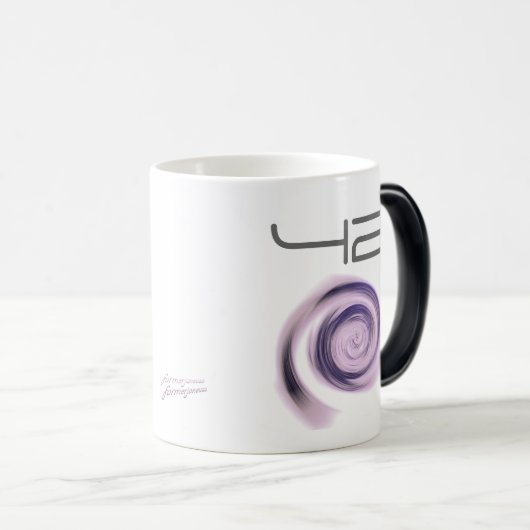 42 - Pan Galactic Gargle Blaster Magische Mok (Voorkant rechts)