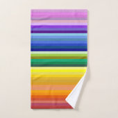 42 Strepen Rainbow Spectrum Bad Handdoek (Handdoek)
