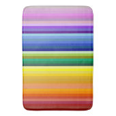 42 Strepen Rainbow Spectrum Badmat (Voorkant Verticaal)