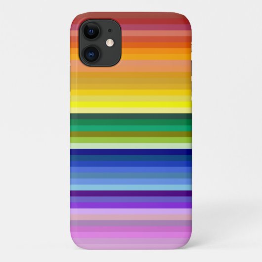 42 Strepen Rainbow Spectrum Case-Mate iPhone Case (Achterkant)