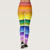 42 Strepen Rainbow Spectrum Leggings (Achterkant)