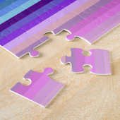 42 Strepen Rainbow Spectrum Legpuzzel (Zijkant)