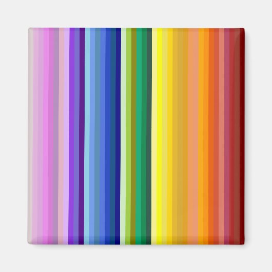 42 Strepen Rainbow Spectrum Magneet (Voorkant)