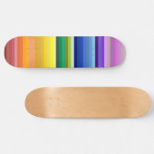 42 Strepen Rainbow Spectrum Persoonlijk Skateboard (Horizontaal)