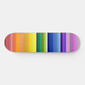42 Strepen Rainbow Spectrum Persoonlijk Skateboard (Horizontaal)