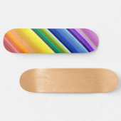 42 Strepen Rainbow Spectrum Persoonlijk Skateboard (Horizontaal)