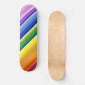 42 Strepen Rainbow Spectrum Persoonlijk Skateboard (Voorkant)
