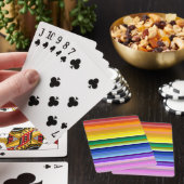 42 Strepen Rainbow Spectrum Pokerkaarten (Insitu)