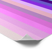 42 Strepen Rainbow Spectrum Poster (Hoek)