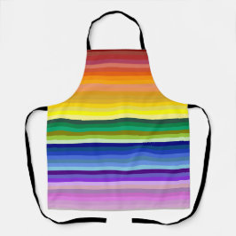 42 Strepen Rainbow Spectrum Schort