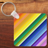 42 Strepen Rainbow Spectrum Sleutelhanger (Voorkant)