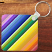42 Strepen Rainbow Spectrum Sleutelhanger (Achterkant)