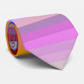 42 Strepen Rainbow Spectrum Stropdas (Opgerold)