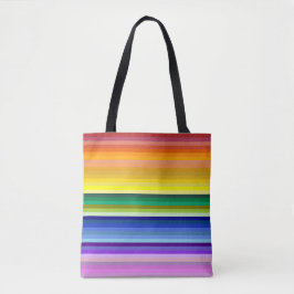 42 Strepen Rainbow Spectrum Tote Bag
