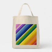 42 Strepen Rainbow Spectrum Tote Bag (Achterkant)