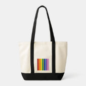 42 Strepen Rainbow Spectrum Tote Bag (Achterkant)