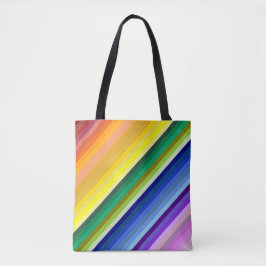 42 Strepen Rainbow Spectrum Tote Bag