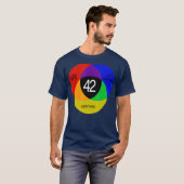 42 The Answer to Life the Universe and Tshirt (Voorkant volledig)