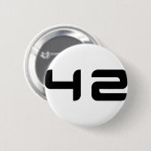 42-toets ronde button 5,7 cm (Voorkant /achterkant)