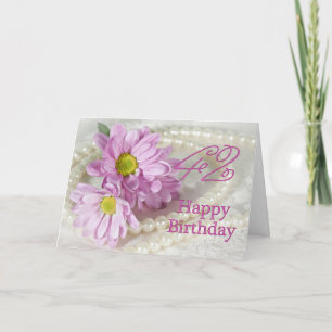 42e Birthday-kaart met mazen Kaart