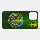 42e brigade van de militaire politie Gepersonalise Case-Mate iPhone Case (Achterkant (horizontaal))