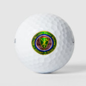 42e brigade van de militaire politie golfballen (Voorkant)