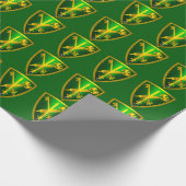 42e brigade van de militaire politie "Integriteit  Cadeaupapier (Hoek)