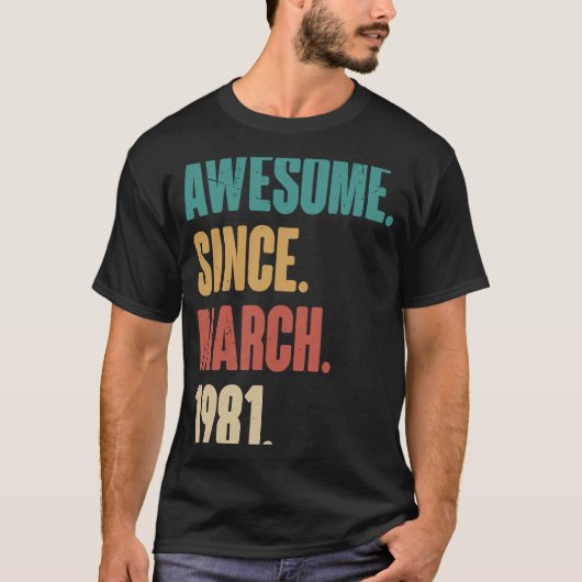42e decoratie 42 jaar oud azijnmerk t-shirt (Voorkant)
