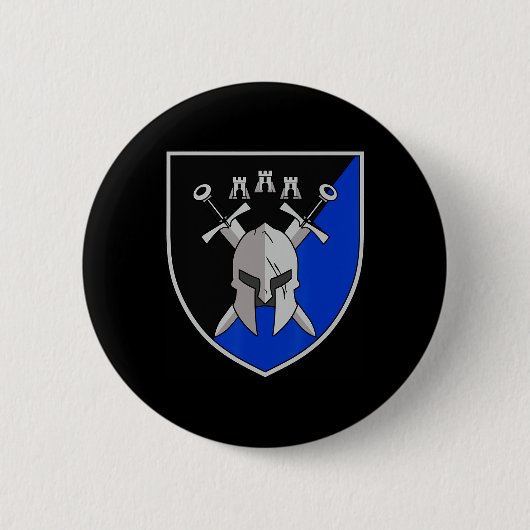 42e Gemechaniseerde Brigade (Oekraine) Oekraïense Ronde Button 5,7 Cm (Voorkant)