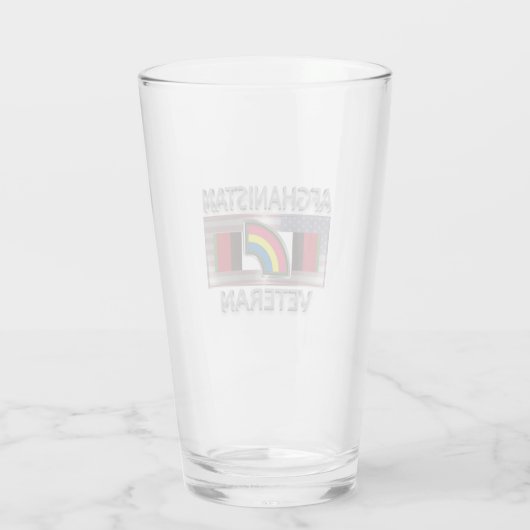 42e infanteriedivisie Afghanistan Veteraan Glas (Achterkant)