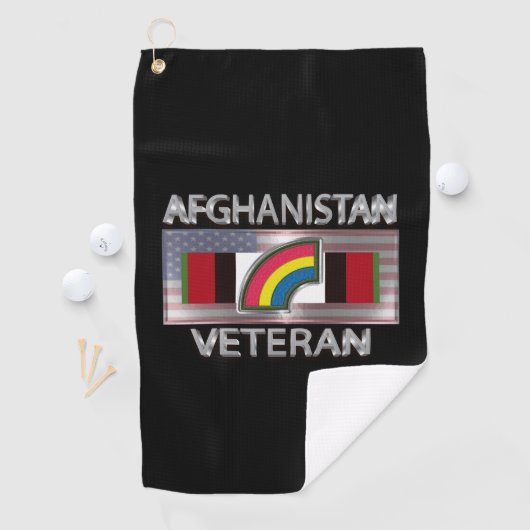 42e infanteriedivisie Afghanistan Veteraan Golfhanddoek (Insitu)