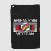 42e infanteriedivisie Afghanistan Veteraan Golfhanddoek (Voorkant)