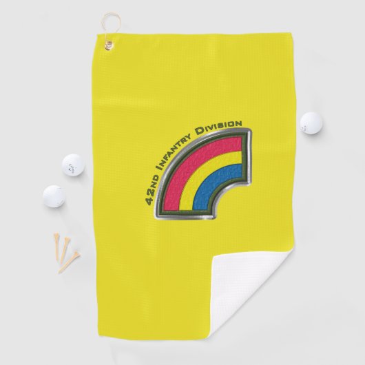 42e infanteriedivisie Gepersonaliseerd eenheidspat Golfhanddoek (Insitu)