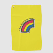 42e infanteriedivisie Gepersonaliseerd eenheidspat Golfhanddoek (Voorkant)